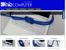 Tablet Screenshot of hib.de